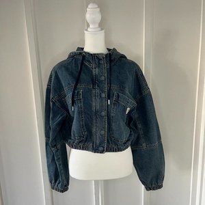 BDG Urban Outfitters Patch Pocket Utility Womens Crop Jacket SZ M